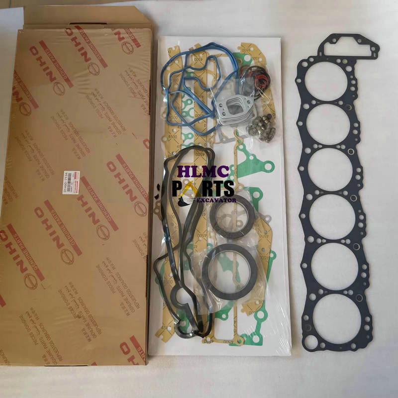 Full Gasket Kit 01460-7134 11115-E0090 for Hino J08E Engine Kobelco SK350-8