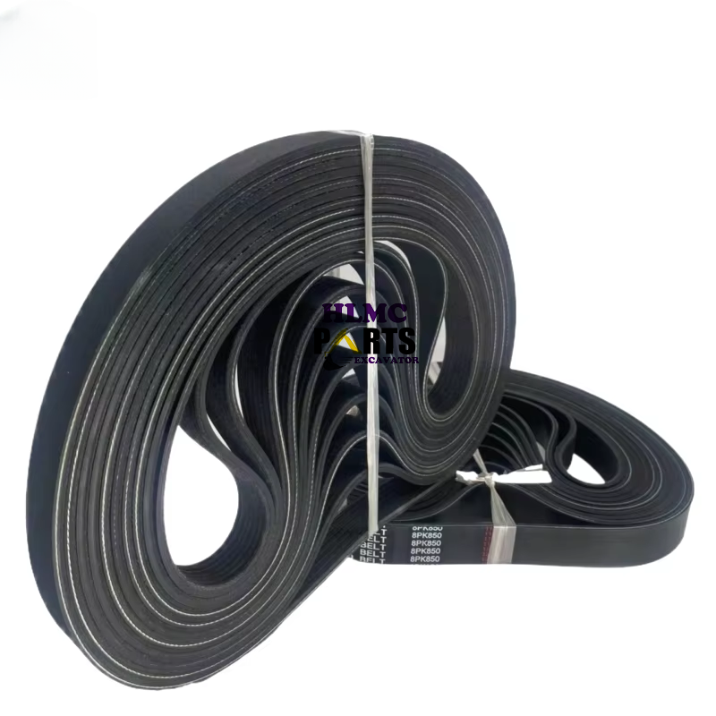 Rubber Fan Belt Sz910 45283 6PK2454 for Hino 700 OEM SS1E SH1E E13C 6PK2397 Generator Loader Fan Belt