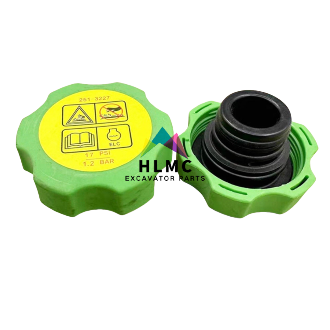 251-3227 Cap Assembly Coolant Tank for 416E 422E 906H 120K 12K 140K 140M 160M Construction Machinery Parts - Image 6