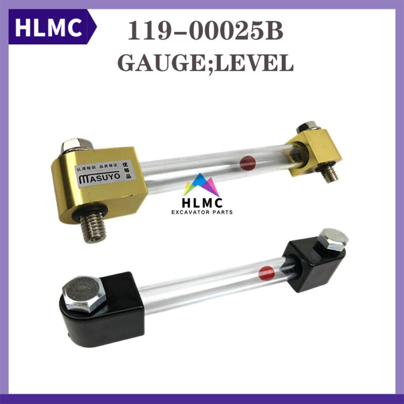Doosan Daewoo Develon Hyundai Level Gauge Part 119-00025B 800108-00150 Oil Level Gauge