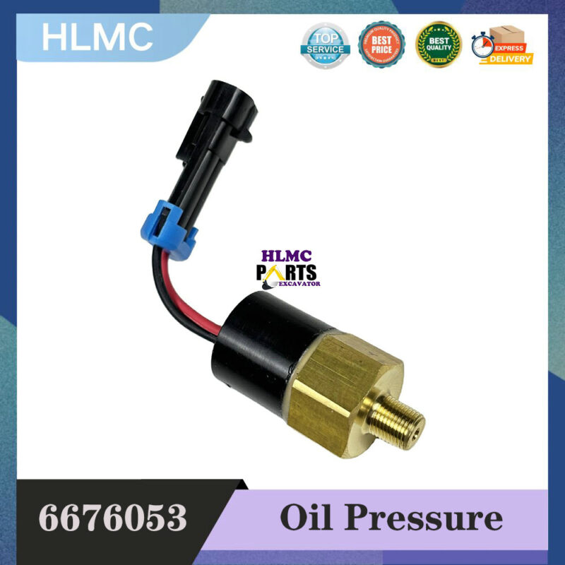 6676053 SM-2C-8R/DP193 Switch Oil Pressure Fits for Kubota D722 Engine Bobcat 319 321 324 418 463 E08 E14 SM2C8RDP193