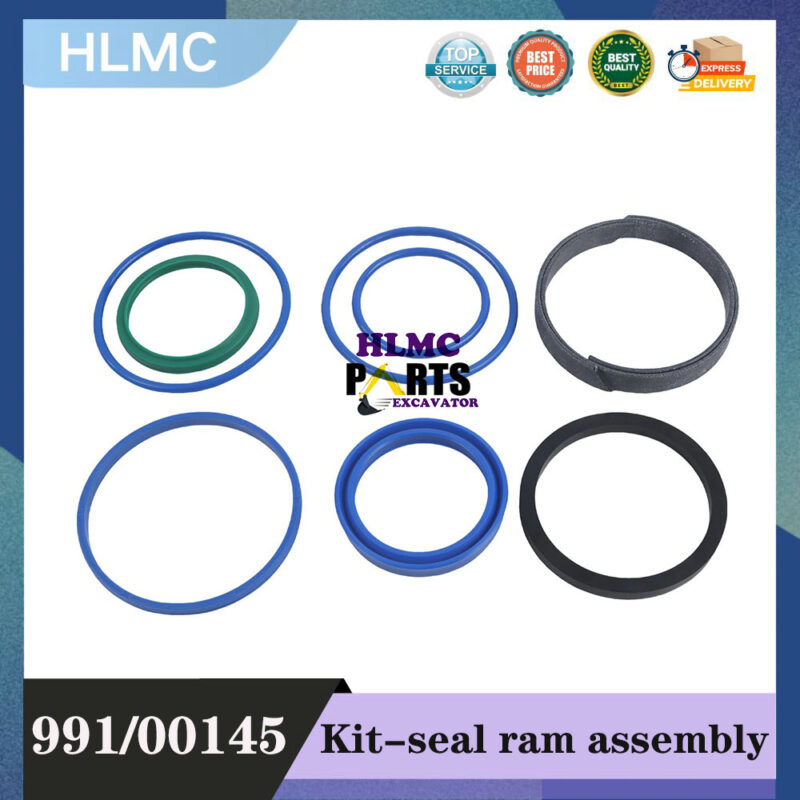 991/00145 99100145 991-00145 Backhoe Loader Stabilizer Cylinder Seal Kit 60mm Rod X 100mm Cyl FOR JCB