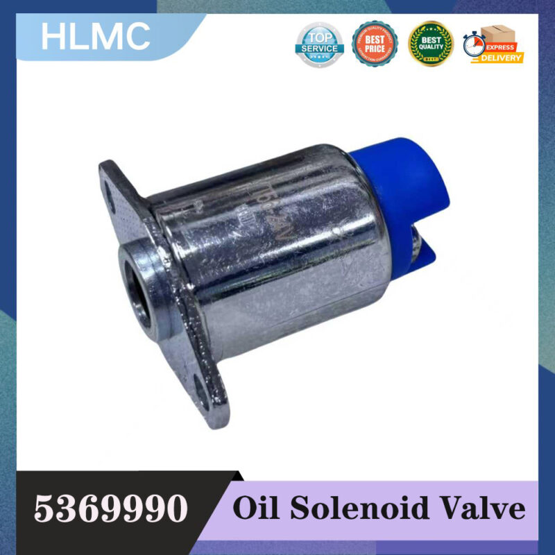 05T56-22 Excavator Parts for Cummins Komatsu 5369990 Engine Fuel Pump Short Oil Solenoid Valve