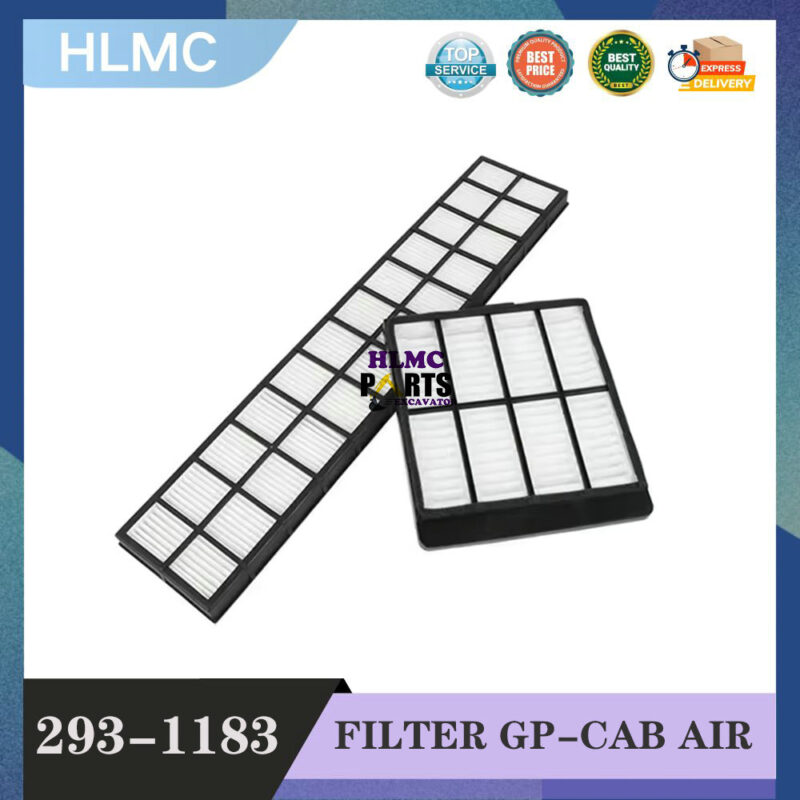 Construction Machinery Excavator Air Conditioning Filter Element 293-1183 211-2660 290-2287 546-0006 Air Filter Parts