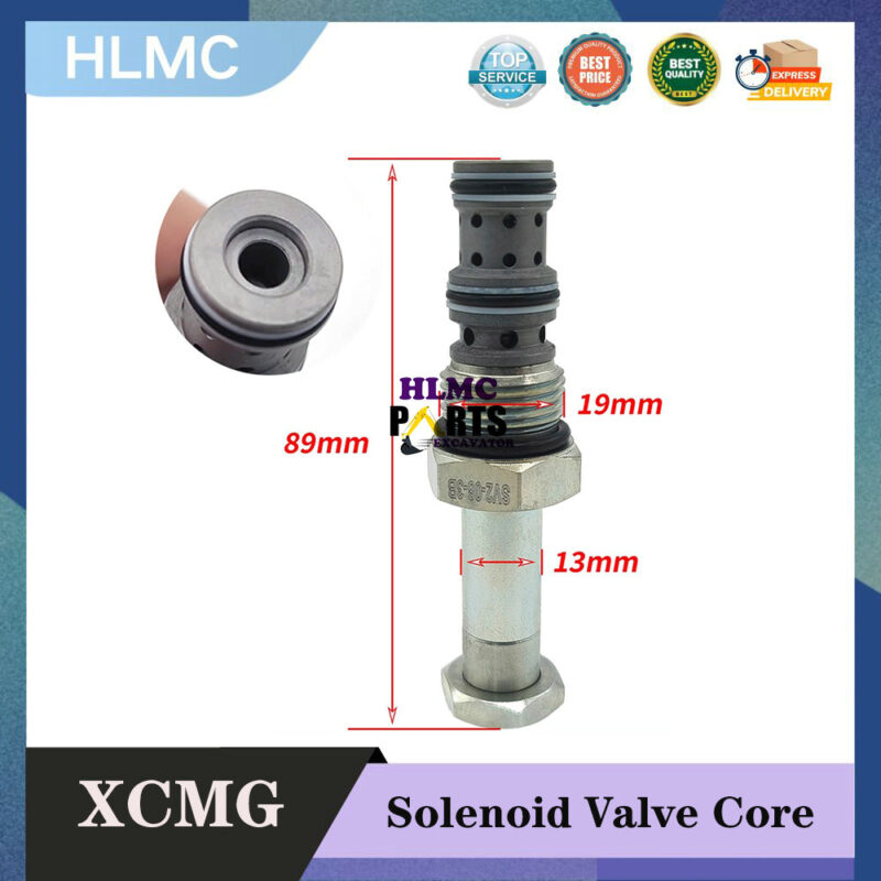 Excavator Accessories For XCMG 60 65 80 150 210 Lovol LongGong ZOOMLION Rotary Pilot Solenoid Valve Spool