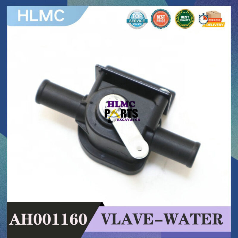 XKAN-01175 Valve Water AH001160 for Hyundai R215/225/245//305/335/445-7-9 Air Conditioning Heater Water Valve Switch Excavator