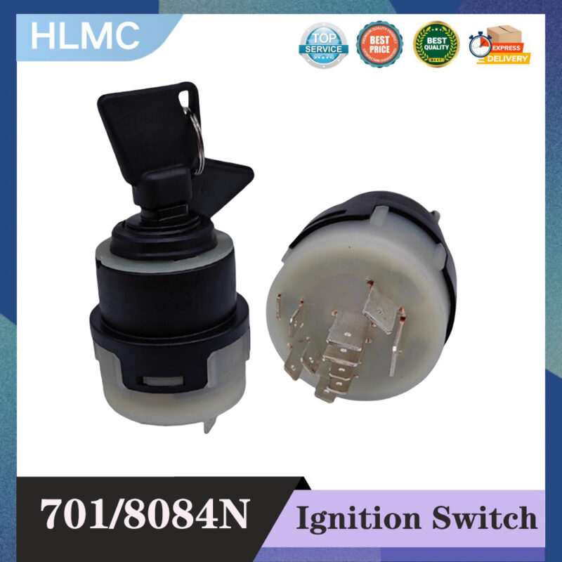 701/8084N Ignition Switch 7018084N with 2 Keys 10 Wire for 3CX 4CX LV60 B110B LB75.B LB115 B100BLR