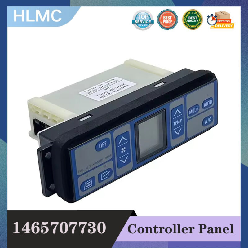 146570-7730 Air Conditioning Panel for Sany 60/65/215/365-8-9-10 Air Conditioning Controller Panel Switch 1465707730