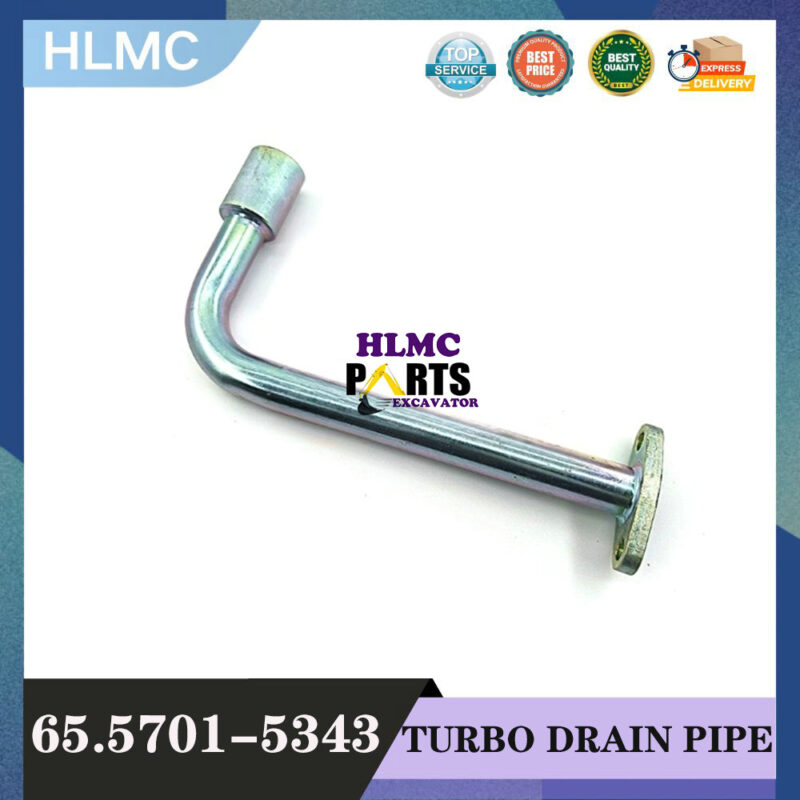 65.5701-5343 TURBO DRAIN PIPE ASSY FITS VOOR for DAEWOO DOOSAN DB58 DH220-5 DH220-7 Oil Return Pile