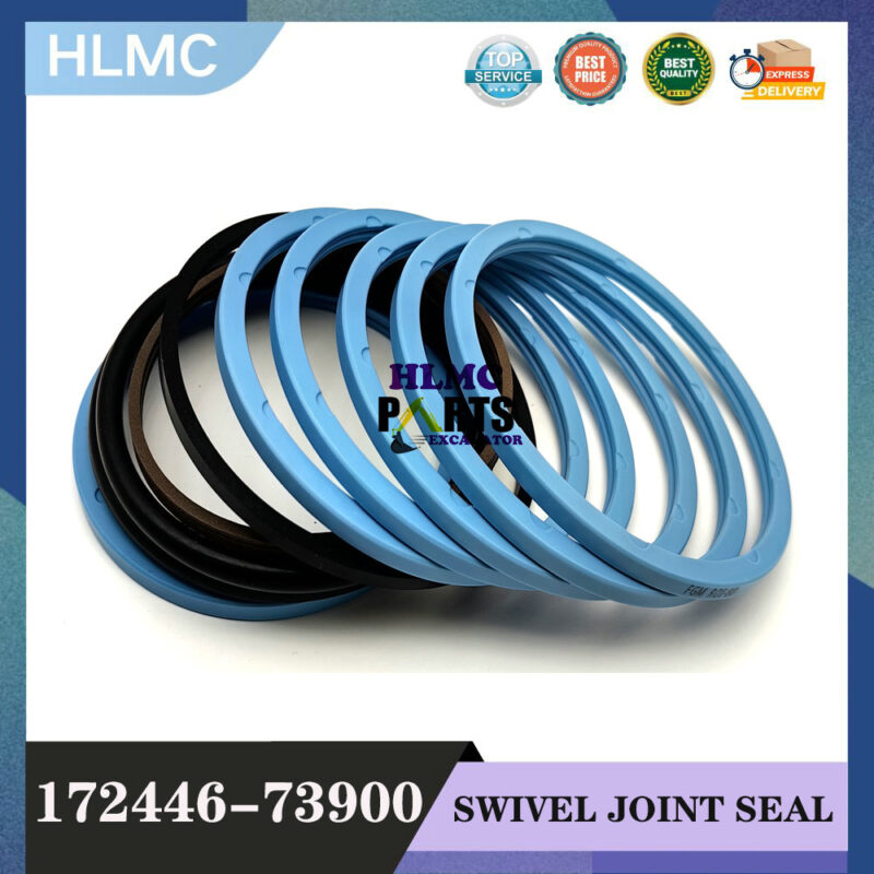172446-73900 SWIVEL JOINT SEAL KIT FOR YANMAR EXCAVATOR SV08 SV08-1 SV08-1A SV08-1AS VIO10-2 VIO10-2A VIO15-2 VIO15-2A VIO17