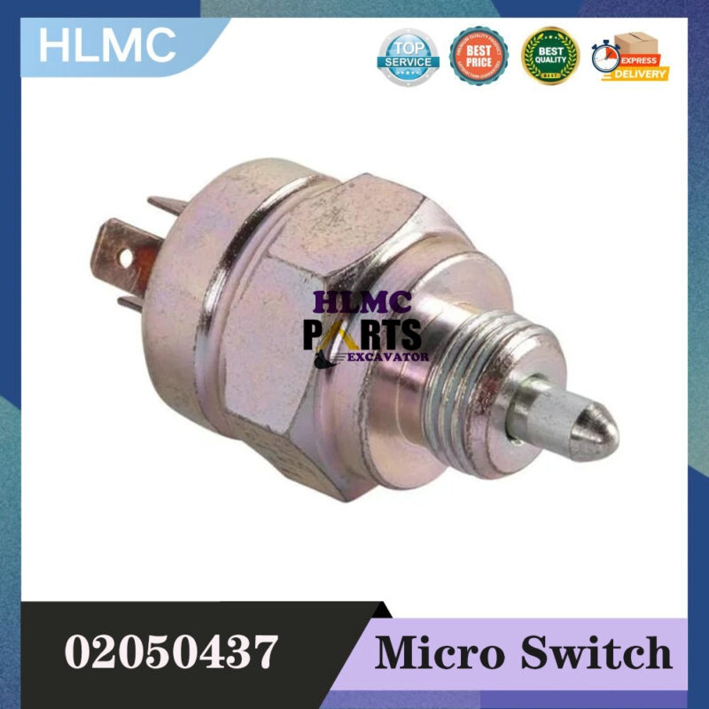 02050437 Excavator Parts Shanhe Intelligent Micro Excavator Pilot Micro Switch SWE18UF/60E/80E9 Safety Lock Switch