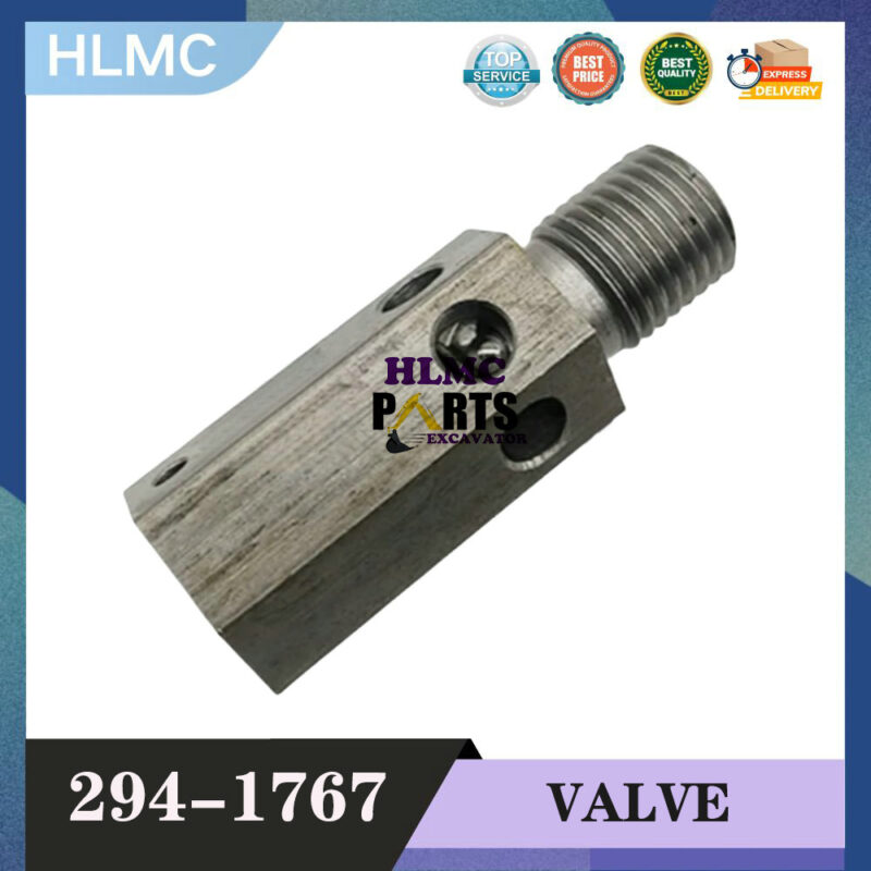 294-1767 Excavator Part for Oil Pump Pressure Limiting Valve C6.4 Common Rail Valve E320D 312 323 336D Pressure Relief Valve