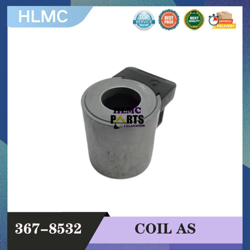 24V Solenoid Valve Coil 367-8532 613-3038 Compatible for Caterpillar C9.3 C4.4 Engine 930K 950L 953K 962L 725C2 730C2