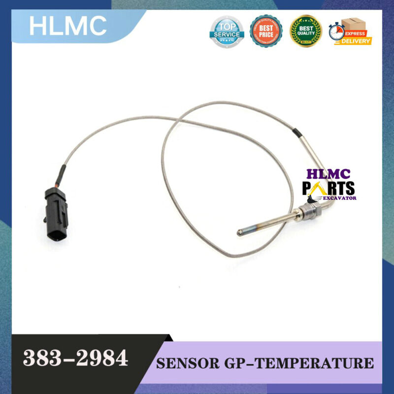 Temperature Sensor 383-2984 for 3508 G3512E 3516 G3516C G3516E G3516H G3520 G3520C G3520E G3520H G3606 G3606B G3608 G3612 G3616 C280-6 Engine