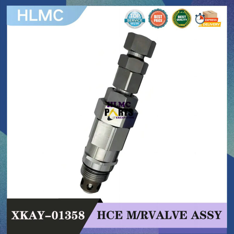 XKAY-01358 Main Pressure Relief Valve for DH500 DX480 R480LC DH500-7 XKAY01358