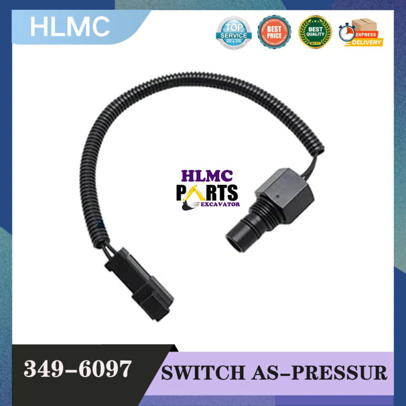 349-6097 3496097 Pressure Sensor Switch Fits for Engine C9.3 C7.1 C18 C6.6 C4.4 Loader E924K E930K E938K E950K E966K E993K E994H