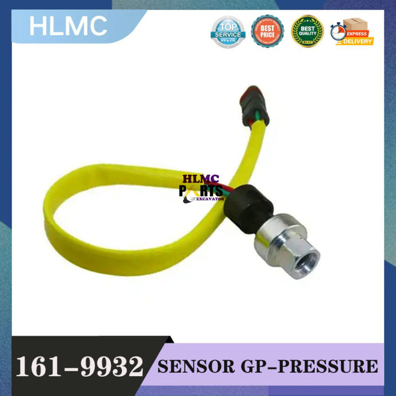 Pressure Sensor 161-9932 1619932 Compatible with Caterpillar Cat C11 C13 C15 C18 C27 C7 C9 Engine 65C 65D 75C 75D 85C 85D MTC735 MTC745 MTC755 MTC765 5110B 5130B 5230B Excavator