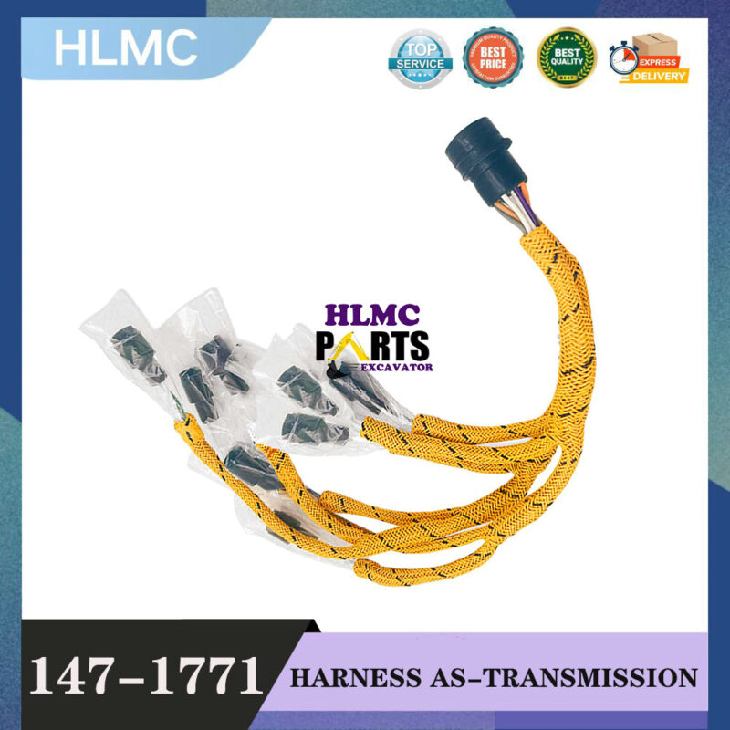 Transmission Harness 147-1771 1471771 Compatible with CAT 120h 143h 135h 160h Motor Grader