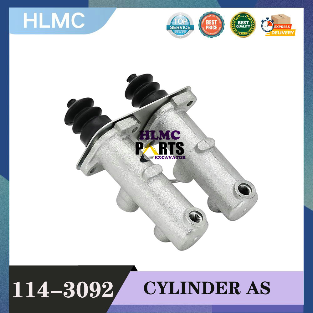Brake Master Cylinder 123-3426 114-3092 9R-9701 Compatible For Caterpillar CAT Backhoe Loader 416C 426C 428C 436C 438C Engine