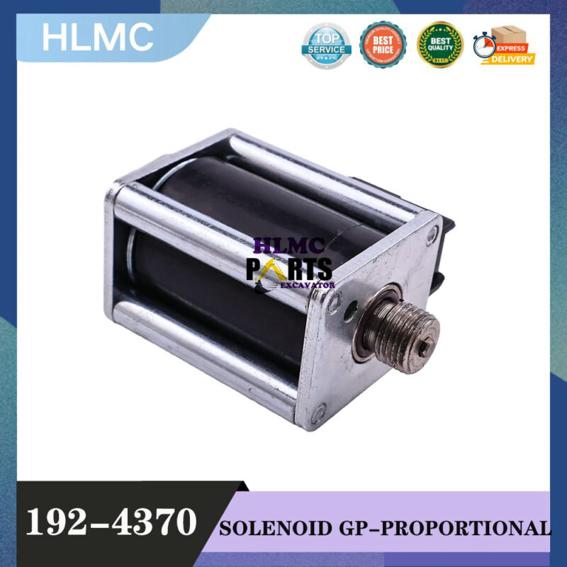 12V Solenoid 192-4370 Compatible for Caterpillar 3046 3406 C27 C32 Engine D10T D11T D7E D8N AD55B AD60 583T PL83