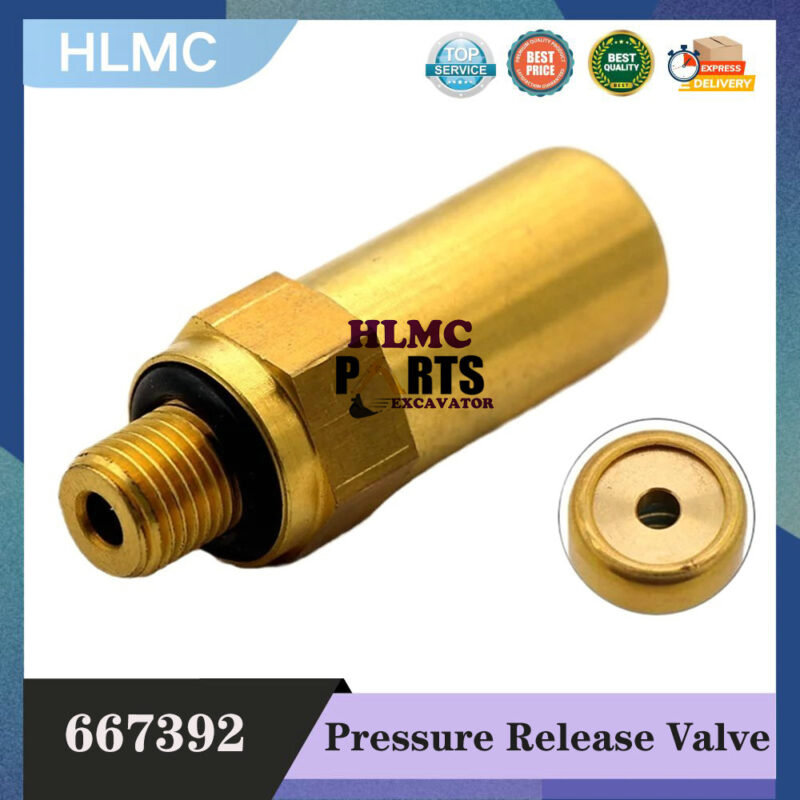 Construction Machinery Parts Pressure Release Valve 66-7392 667392