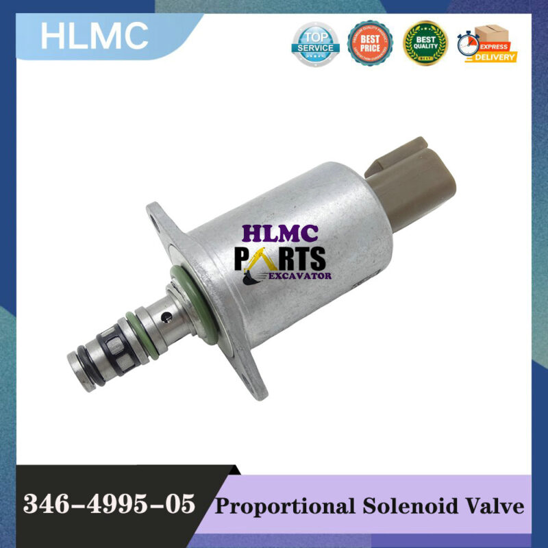 346-4995-05 346-4995 Proportional Solenoid Valve 24V Fits for CAT 340 313 352 315 MH3040 330 336 395 317 315 313 374 317 352