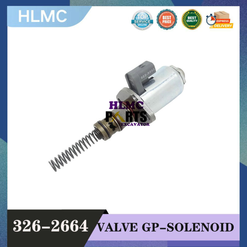 326-2664 Hydraulic Main Pump Solenoid Valve Fits for 365C 385 349F 352E 374 390D 3295 Excavator 3222664