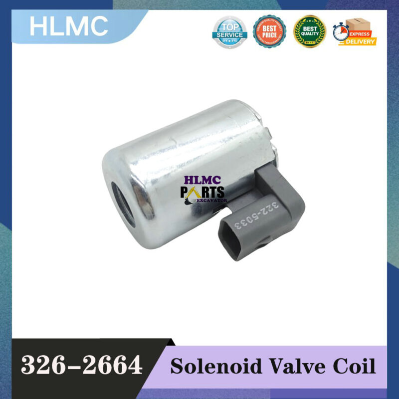 326-2664 Solenoid Valve Coil Solenoid Coil Applicable to 365C 385 349F 352E 374 390D 3295 Excavator 3262664