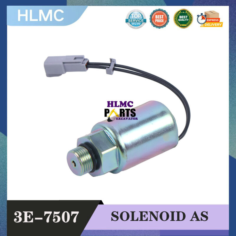 Solenoid Valve Compatible with Caterpillar Backhoe Loader 416B 426B 428B 436B 438B Engine 3054 Replaces 3E-7507 3E7507 41G0015
