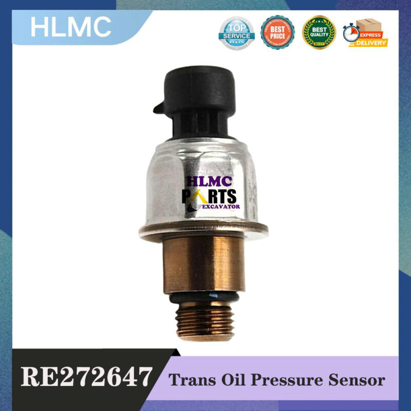Trans Oil Pressure Sensor RE272647 3PP6-16 for John Deere Tractor 9510R 9510RT 9410R 9560R 9460R 9560RT 9460RT