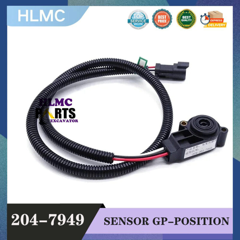 Excavator Loader Spare Sensor 2661466 266-1466 Pedal Compatible with CAT 962M 950M 982M 980M 966M 944K
