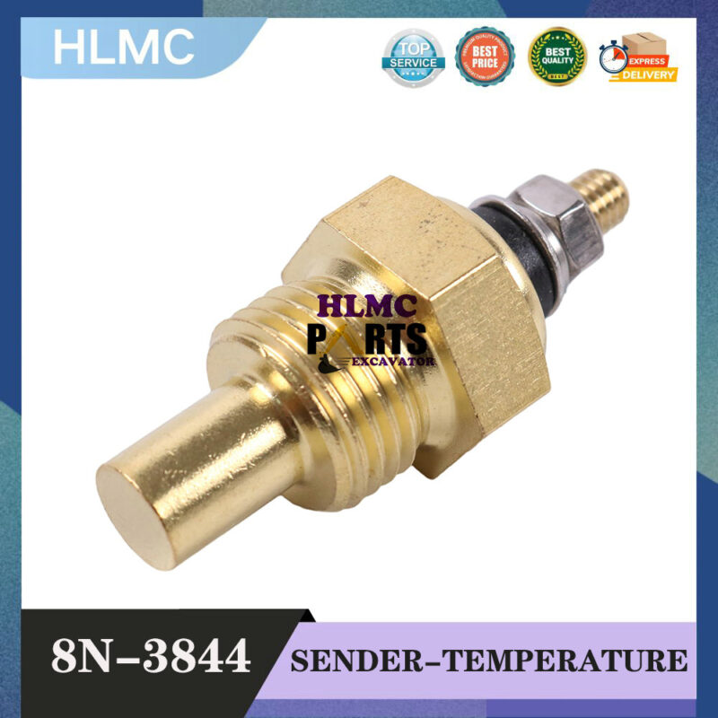 Temperature Sender 8N3844 8N-3844 Compatible for Caterpillar CAT 3116 3406 3114 3126 Engine
