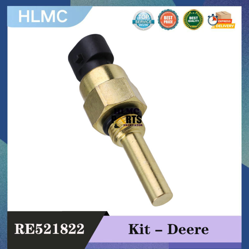 RE521822 Fuel Temperature Sensor Compatible with John Deere Engine 6068 4045 3029 Loader 310G 410G 710G 444J 770D Excavator 120 120C 160C