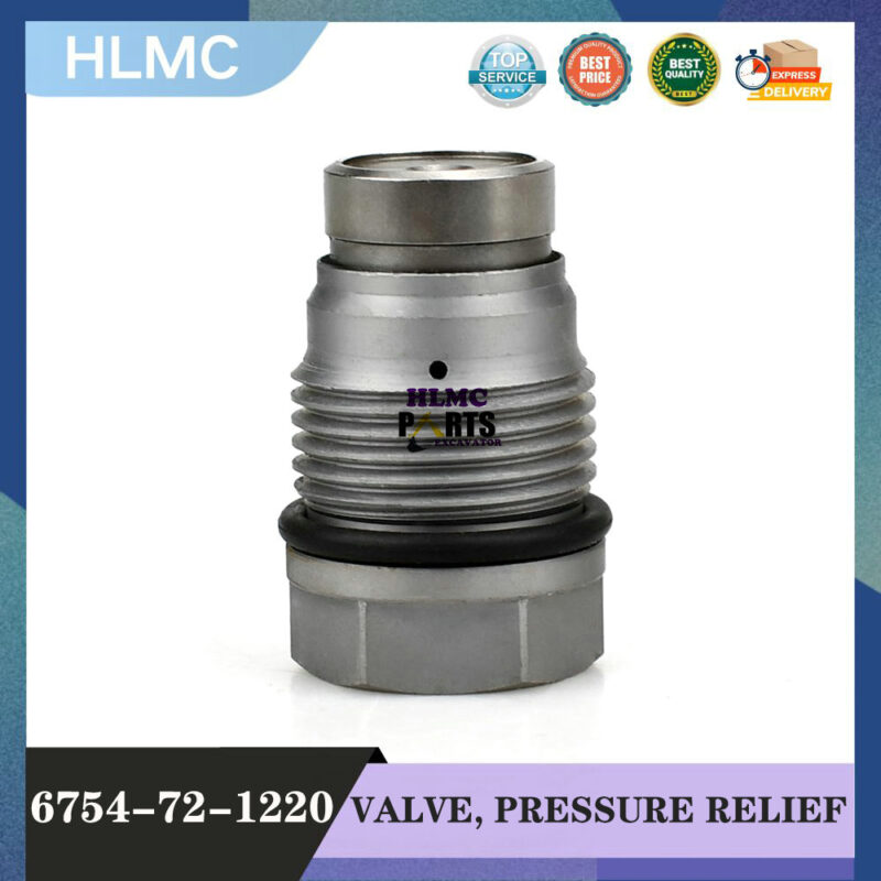 PC200-8 EC210B High Pressure Common Rail Relief Valve 6754-72-1220 1110010015 1110010028 1110010013