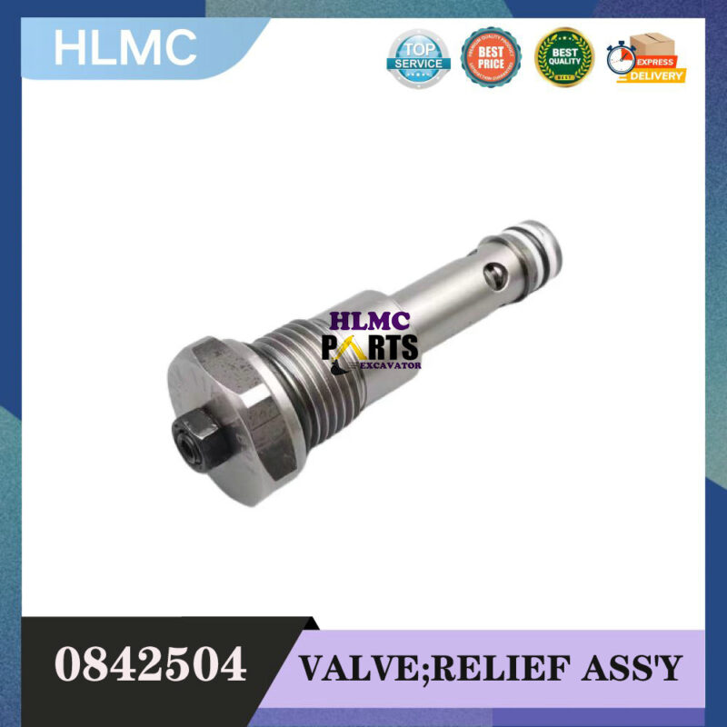 0842504 Main Relief Valve for 9192656 9185757 XKBF-00743 ZX70 ZX55 ZX200 DH55 DH60 R60