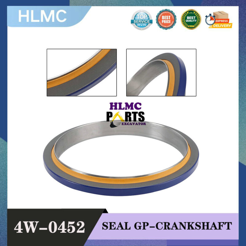 Rear Crankshaft Oil Seal 4W0452 for Caterpillar 120G 12G 12H 12HES 12HNA 130G 140G 140H 140HES 140HNA 143H 14G 14H 14HNA 160H 160HES 160HNA 163H 163HNA 1673C 215 215BLC 215BSA D4HXL D6RLGP