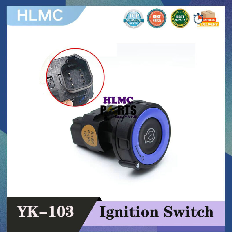 Excavator Parts YK-103 For XG60/75/80 Ignition Switch for 570 S RZR 800 S RZR 900 RZR 1000 XP 4015033