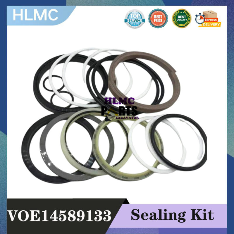 Bucket Cylinder Seal Kit VOE14589133 14589133 Fit for Excavator EC220D EC220E EC235D EC240B EC240C EC290B