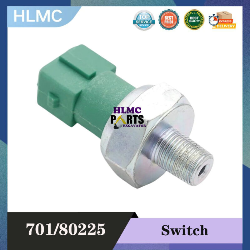 Oil Pressure Switch Sensor 701-80225 701-41500 Compatible with Perkins Engine 1004-4 1004T Compatible with JCB Backhoe Loader 3CX 1115S 4C 4CN 1110 190 411 416 426 436 1400B 1550B