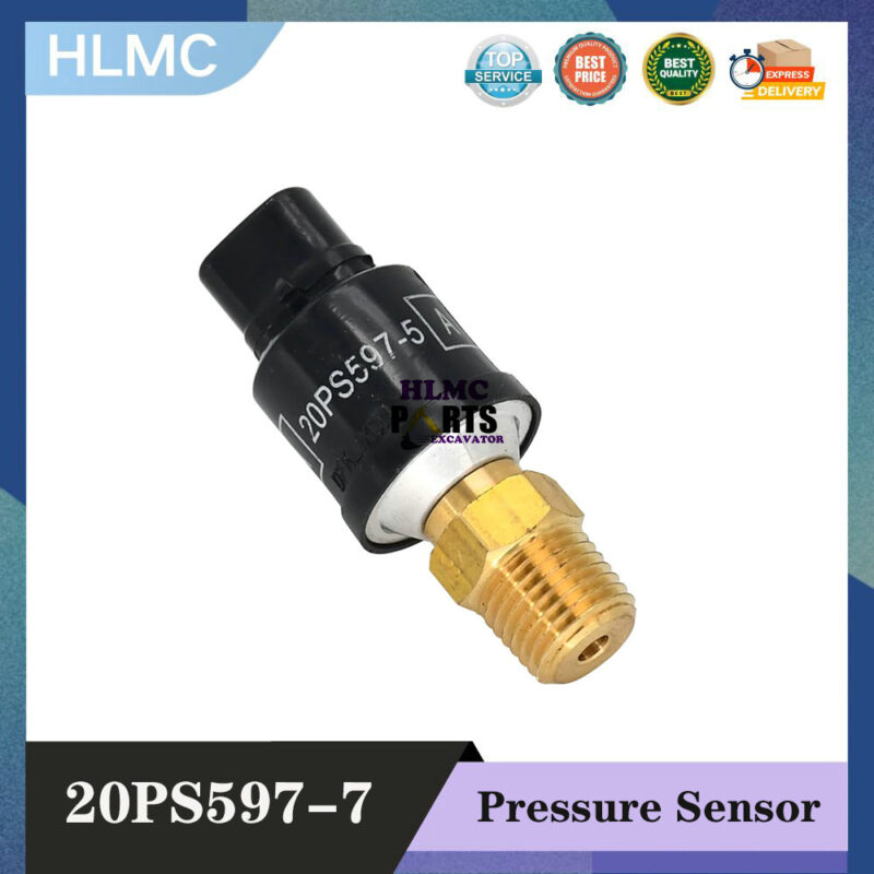 Pressure Sensor 20PS597-7 HM-A00034 KZ000353 14709 Compatible for Sumitomo SH200A3 Excavator