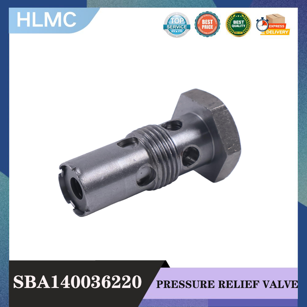 Oil Relief Valve SBA140036220 for Case D35 410 420 420CT SR130 SR150 SR160 Compatible with New Holland 1920 2120 3415