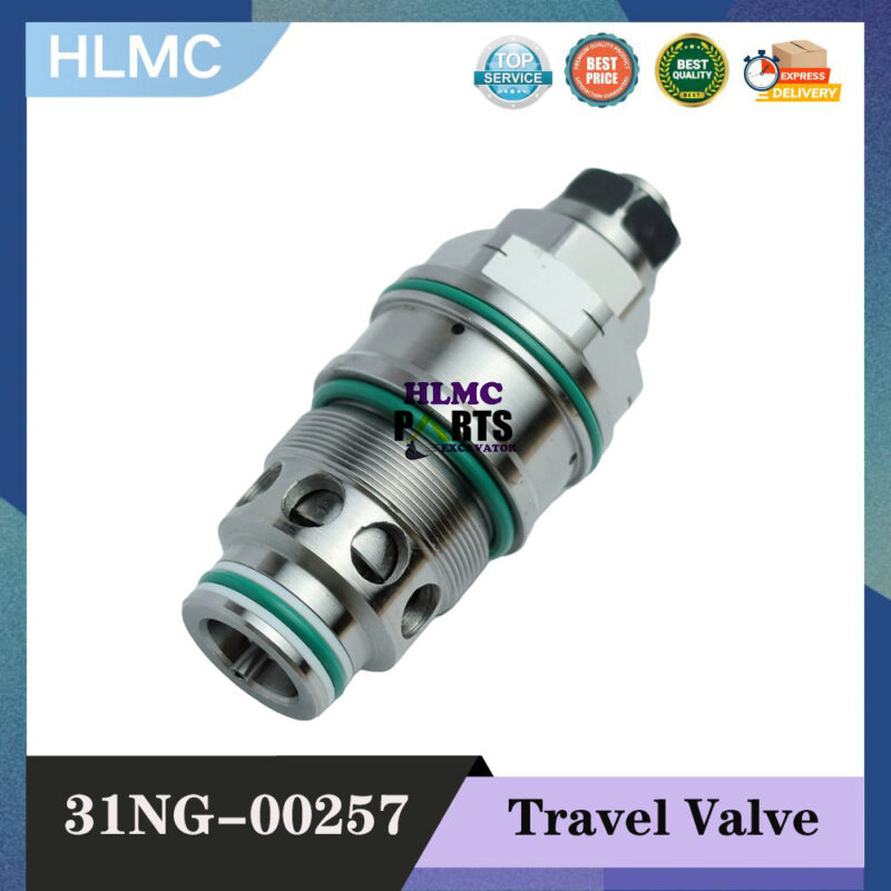 Excavator Travel Valve 31NG-00257 410127-00356A for Hyundai R210W-7 Hydraulic Valve Diverter Valves Flow Control Valve