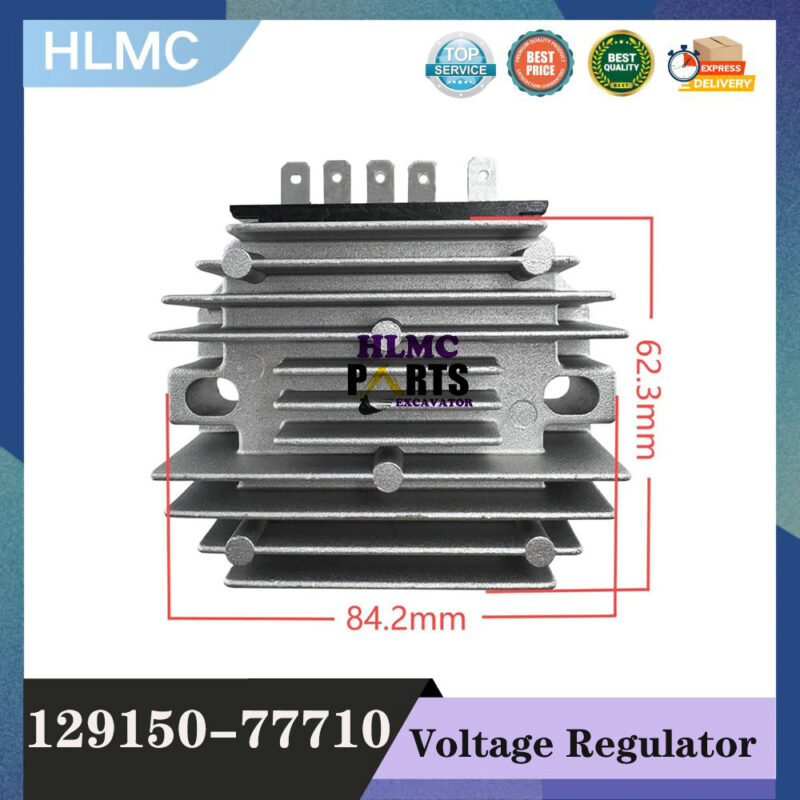 12V Voltage Regulator 129150-77710 Fit For Tractor F37D F49D F215 Replacement Part AM101406M MIA881279
