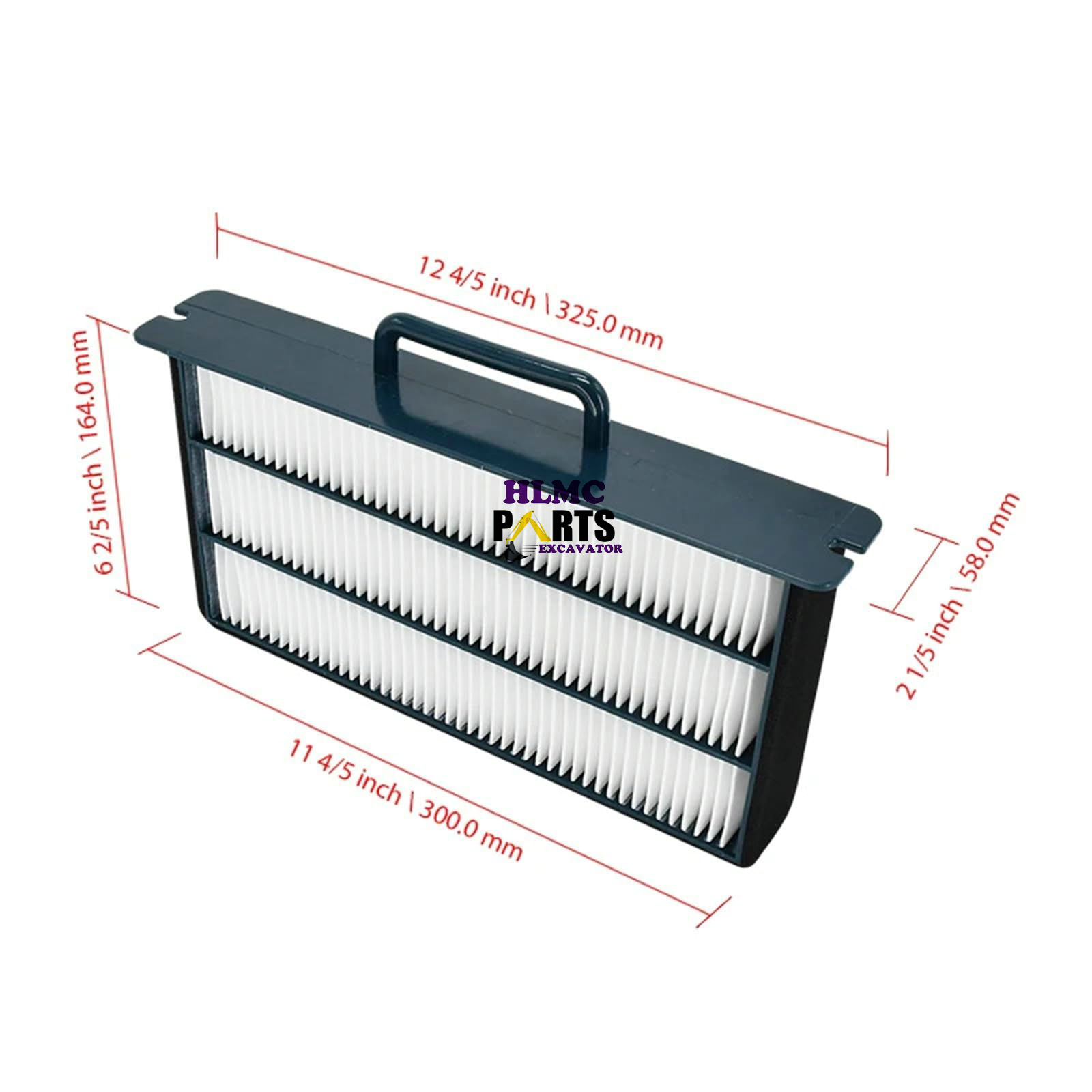 CAB AIR FILTER AF26660 14503269 Application for VOLVO EC200B EC210B EC240B EC460B EC700B EC700BHR EW140B EW145B Excavator 14405925 14503269 - Image 7