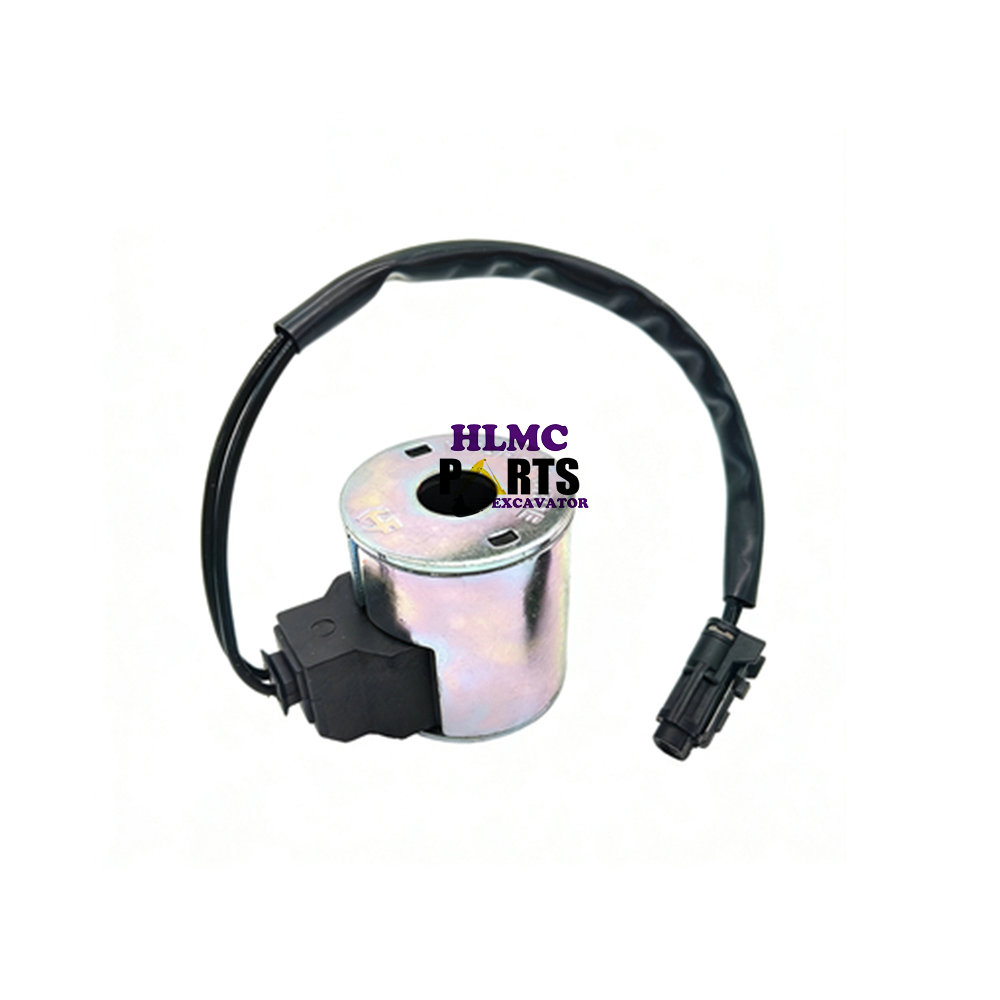 Excavator Accessories Suitable for Caterpillar Shandong E150 E210 E360 Pilot Safety Lock Solenoid Valve Coil Valve Core - Image 5