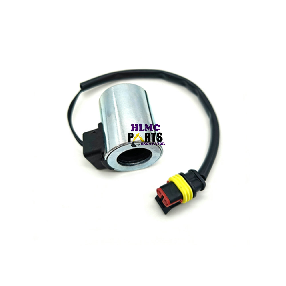 40291300 Construction Machinery Parts for ZOOMLION XCMG XE80/135/150/200/215/230 Pilot Safety Lock Solenoid Valve Coil 40291300 - Image 2