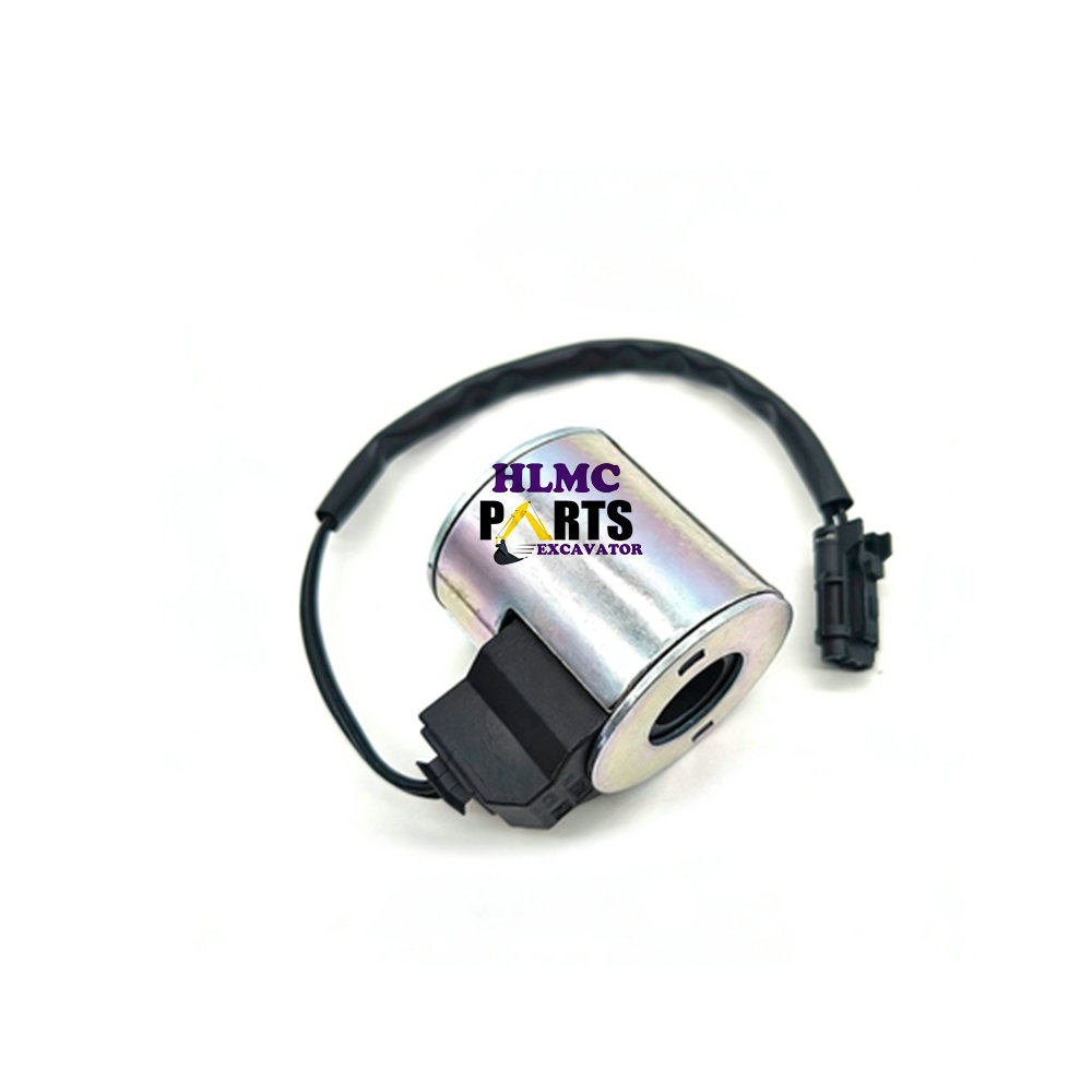 Excavator Accessories Suitable for Caterpillar Shandong E150 E210 E360 Pilot Safety Lock Solenoid Valve Coil Valve Core - Image 4