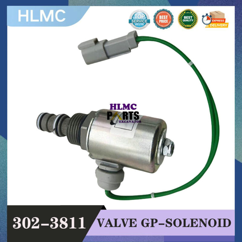 Solenoid Valve 302-3811 3023811 Compatible with Caterpillar CAT R2900G R2900 R3000H Loader 994D 992G 990 II 993K 992K 990K 992G 995 992K 990 993 992