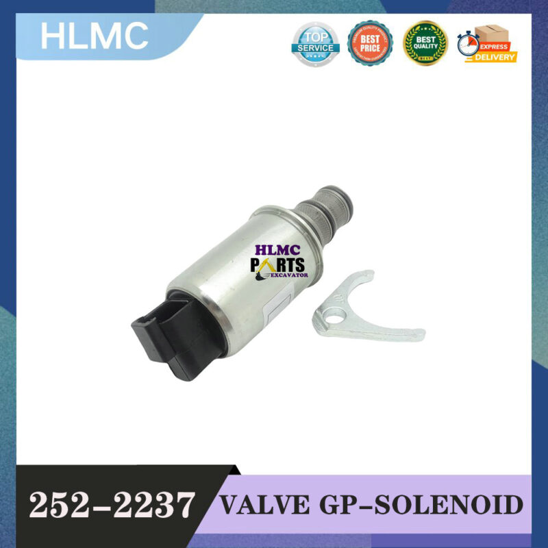 252-2237 24V Hydraulic Solenoid Valve Fitd for CAT 12M 14M 16M 24M 120M 140M 953D 963D D6K CAT 930D ​​Wheel Loader 2522237