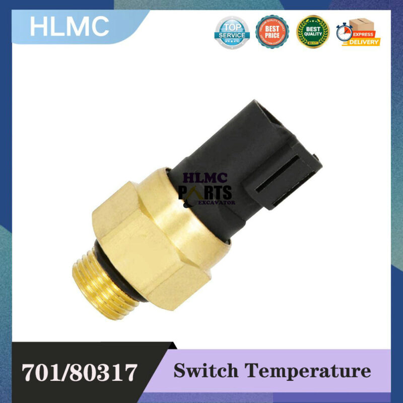 701/80317 701-80317 70180317 Temperature Sensor Compatible with Excavator Parts 2CX 3CX 4CX WMT850 TM220 TM310 TM320 535-95
